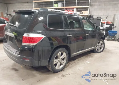 2013 Toyota Highlander Limited V6 из США, поврежденный, VIN 5TDDK3EH2DS259829